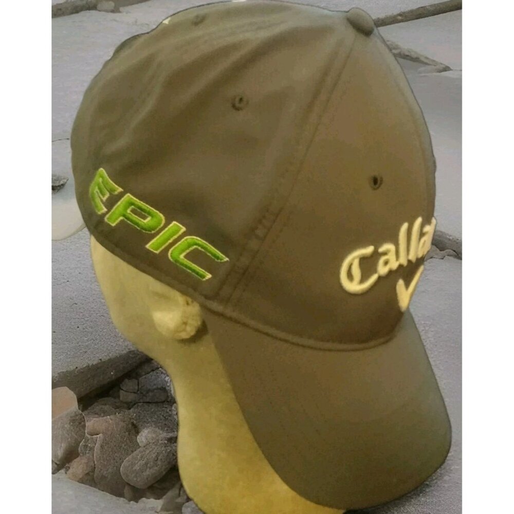 PGA Tour / Callaway / Golf Hat Cap Grey / Adjustable VG Condition. **Please Read